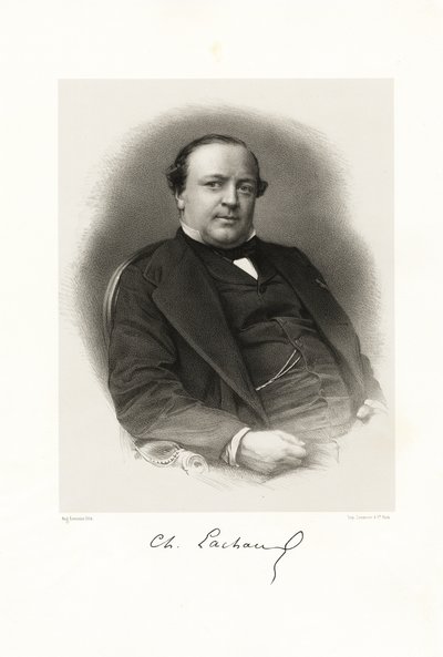 Charles Alexandre Lachaud by Auguste Charles Lemoine